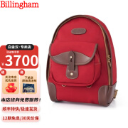 白金汉（Billingham） 35双肩包单反微单数码相机摄影包便携旅游防水轻便背包适用于哈苏/徕卡佳能尼康/富士索尼相机包 枣红色帆布/巧克力色皮 503114-54