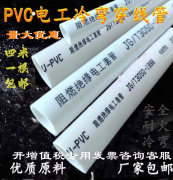 惠利得PVC穿线管 16 20 25 32 40 电工电器阻燃绝缘安全套管 16白色厚09mm（6公斤190米）不可