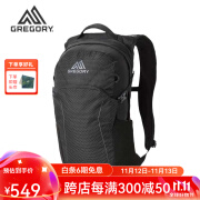 GREGORY格里高利 NANO蜂鸟系列 男女旅行户外通勤双肩背包18L 城市轻户外 NANO 18L-曜石黑