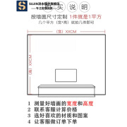 SUJIN18d浮雕电视背景墙布8d客厅沙发墙壁画3d影视墙壁布大气立体壁纸 提供尺寸联系客服下单 墙纸+专用胶水