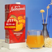 柳缤梅俄罗斯Russia国家馆进口果汁 饮料混合口味饮品送礼礼盒 950mL1盒混合芒果橙汁