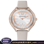 SWAROVSKI 施华洛世奇 Crystalline Aura 腕表水晶女表优雅配饰奢侈品 送女友 白色5519450