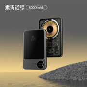 CYKE10000mAh Powerbank PD20W Fast Charging移动电源透明款磁吸无线 灰色 10000mah