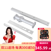 汇泰龙（Hutlon）隐形暗藏闭门器自动家用液压缓冲关门器90-180度可定位 GZ-3523银灰色