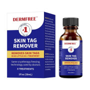 【药店】Dermfree克疣液尖锐疣丝状疣鸡眼液祛疣液肉球肉刺去瘊子 Dermfree克疣液1盒