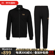 阿玛尼（ARMANI）奢侈品男装男士运动套装潮流百搭开衫外套长裤时尚套装 节日礼物 混色 S 欧码