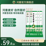 河套河套龙须面500g*4 龙须挂面 细面条 银丝 汤面爽滑 凉面 方便速食 龙须面500g*4袋