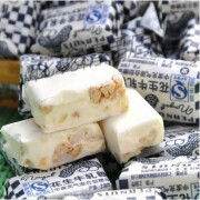 大白兔上海特产冠生园花生牛轧糖散称500克牛食品 花生牛轧糖454g