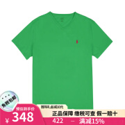 Polo Ralph Lauren拉夫·劳伦男装短袖T恤 欧美经典纯棉V领小马标 NAUT GRN (030) 绿色 S (建议140斤左右)