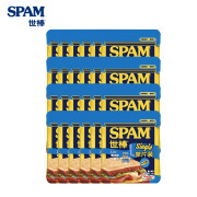 世棒（SPAM）单片午餐肉  手抓饼火锅烧烤麻辣烫烤肉麻辣香锅早餐食材搭档 清淡口味60g*24