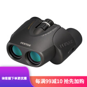 宾得日本宾得 PENTAX 双筒望远镜连续变倍高倍高清 变焦户外便携旅游 UP 8-16x21 黑色