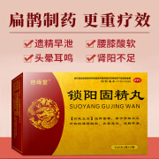 桂嵘堂  锁阳固精丸 540丸*2瓶（小蜜丸）温肾固精 用于腰膝酸软 头晕耳鸣 遗精早泄 1盒标准装 6天量