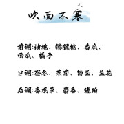 春风十里春风十里香水3ml分装试香小样独放腊梅误冬桂味香水苦尽香水持久 吹面不寒 3ml