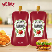 亨氏（Heinz）番茄酱 袋装番茄沙司 意大利面薯条酱 240g*2袋