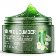 山头林村cucumber face Body Scrub Exfoliating Gel Whitening 黄瓜香