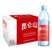 昆仑山 饮用天然矿泉水 高端矿泉水出游办公家用泡茶饮用水 500ml*24瓶/箱