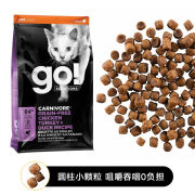 GO！SOLUTIONS昆汀Go猫粮九种肉猫粮试吃美版增肥发腮全阶段成猫幼猫主粮 小包试吃100g