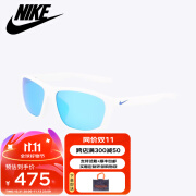 耐克（NIKE）【太阳镜】NIKE耐克墨镜白色个性夏季时尚防晒方形太阳镜FD5102 100