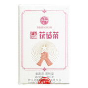 民族团结黑茶 手拉手300g 川藏边茶紧压茶茯砖茶金花黑茶 2020年