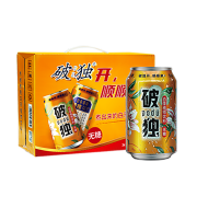 破独白茶饮料310ml*24罐无糖0糖0脂0卡整箱批发冲泡饮品0蔗糖凉茶 310ml*24罐箱装