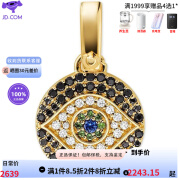 迈克·科尔斯（MICHAEL KORS）Custom 的系列 女士定制14K镀金纯银邪恶之眼吊饰 Gold