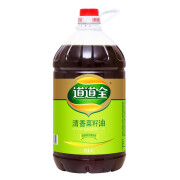 道道全食用油 清香菜籽油4L