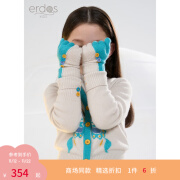 ERDOS KIDS鄂尔多斯童装冬季男女童羊绒针织手套 云母色 18.5cmX7.5cm