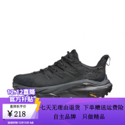 HO&KOHOKA  低帮徒步登山鞋 GTX 经典配色  潮流跑鞋 休闲百搭 纯原1=1 黑色 36