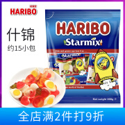 哈瑞宝Haribo软糖酸糖果星满贯200克分享装橡皮糖进口小熊儿童零食礼包 200克/袋