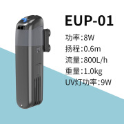 佳璐（jialu）鱼缸过滤器水族箱菌UV灯过滤内置净水增氧新品直发 EUP-01 过滤泵