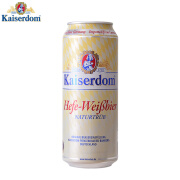 KAISERDOM德国进口啤酒小麦啤酒黑啤精酿啤酒 小麦啤酒 500mL 1罐