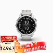 保时捷（PORSCHE DESIGN）男女情侣时尚智能手表x Garmin® Epix Pro 心率检测多项运动腕表 白色