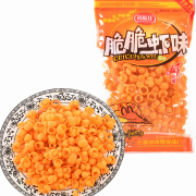 宗彬食品 脆脆虾味膨化食品8090后儿时怀旧小吃零食品 20包 收藏送小吃