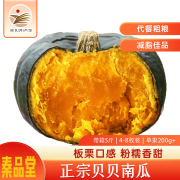 秦品堂正宗贝贝南瓜板栗味小南瓜新鲜蔬菜软糯香甜轻食减脂餐陕西 贝贝南瓜 5斤 带箱