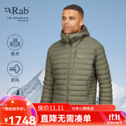 Rab睿坡Infinity羽绒服男700蓬城市户外保暖外套QDB-22 浅卡其-LKH L