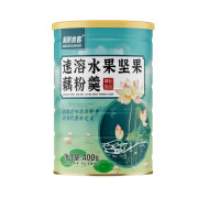 美粥食客速溶水果坚果藕粉羹小罐400g 藕粉1罐