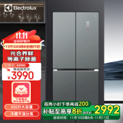 伊莱克斯（Electrolux） 冰箱 450升风冷无霜 十字对开门 一级能效 变频省电 节能电冰箱 EQE4619GB