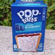 Pop tarts美国产家乐氏糖霜果塔饼 夹心吐司饼干零食糕点Poptarts blueberry蓝梅味*1盒