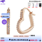 迈克·科尔斯（MICHAEL KORS）MICHAEL KORS  Love迷你心形圈形耳环耳饰女时尚精美饰品9418096  Size