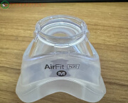 瑞思迈（Resmed）瑞思迈AirFit N20鼻罩硅胶垫Airmini呼吸机鼻罩配件鼻头鼻套 中号M码