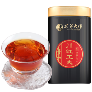 龙芽大师红茶茶叶特级川茶四川川红工夫中小叶种蜜香 (125g*1罐)工夫红茶