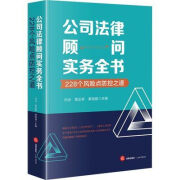 【京挑好书】公司法律顾问实务全书 228个风险点防控之道 公司法律顾问实务全书：228个风险点防控之道