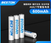 佰仕通（Beston）beston 佰仕通 12V镍氢7号充电电池  电动遥控器玩具AAA七号电池 AAA600 7号电池