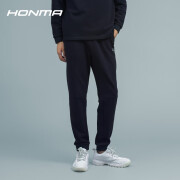 HONMA 【都市机能】高尔夫服饰男士长裤休闲束脚运动裤 黑色 XL