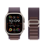 机番适用iwatch9表带高山回环式苹果手表se表带applewatch8尼龙ultra运动8代7/6/5/4男女海洋硅胶创意4 23年新款【高山】靛蓝色 41mm表盘（iwatch9代）膜+透明套