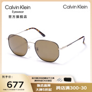 Calvin Klein【太阳镜】CK休闲墨镜时尚太阳眼镜网红韩系大框驾驶镜CK21112SA 002