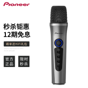 先锋（Pioneer） 电容麦克风声卡套装手机电脑直播设备录制K歌唱歌话筒LM10 手机k歌 珐琅灰