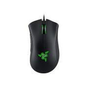 雷蛇（Razer）雷蛇蝰蛇跨境版黑白有线鼠标USB即插即用游戏办公笔记本台式电脑 黑色 套餐一