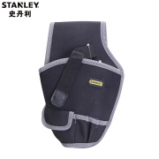 史丹利（STANLEY）手电钻工具包锂电钻腰挂包多功能电工维修工具挂袋加厚牛津帆布包 枪钻式工具腰包 96-255-23