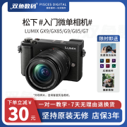 二手Panasonic/松下 GX85 GX9 G9 G95 G85 G7 G100K 微单数码相机 99新松下GX9 【松下12-60一代】 广角扫街风景镜头